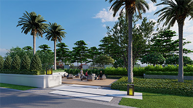 廠區(qū)綠化景觀設計特點