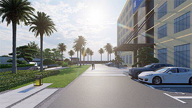 淺析工業(yè)廠區(qū)的園林綠化設計