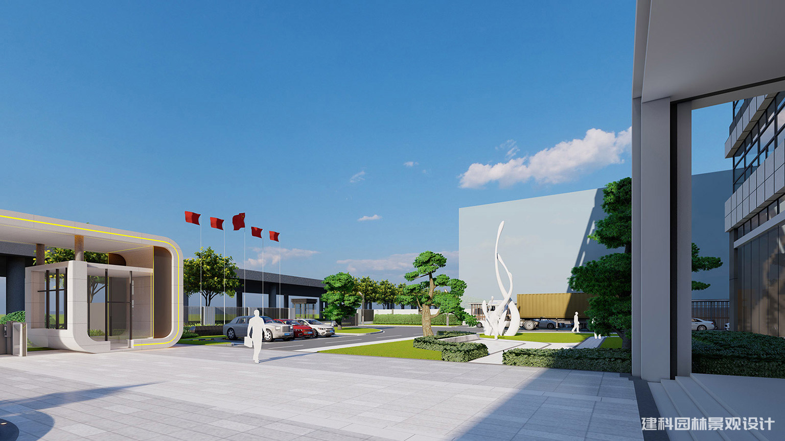 淺談工業(yè)廠區(qū)綠化設(shè)計(jì)的理念